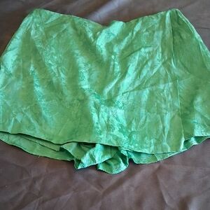Green Women's Shorts